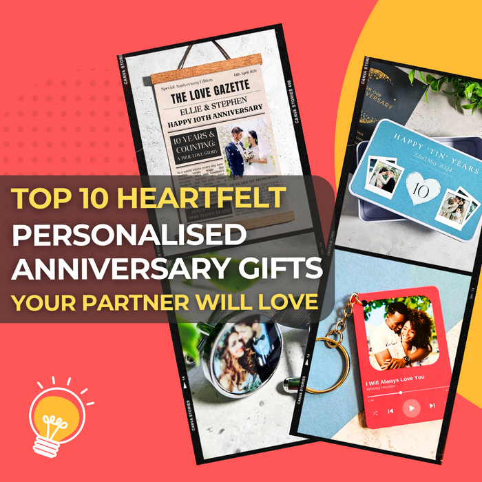 10 Heartfelt Personalised Anniversary Gifts Your Partner Will Love