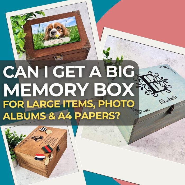 Can I Get a Big Memory Box for Large Items Like Photo Albums and A4 Documents?