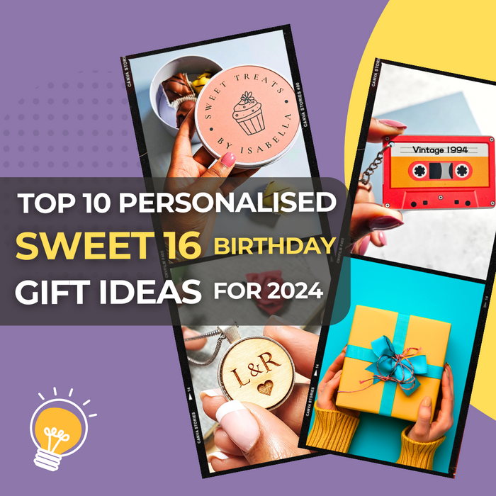 Top 10 Personalised Sweet 16 Birthday Gift Ideas for 2024