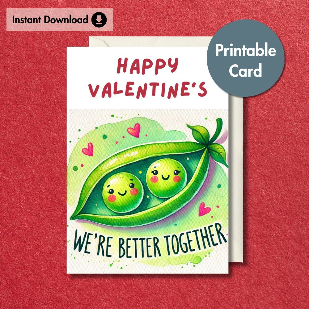 Printable Valentine's Cards | Instant Download