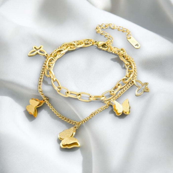 Butterfly Charm Bracelet