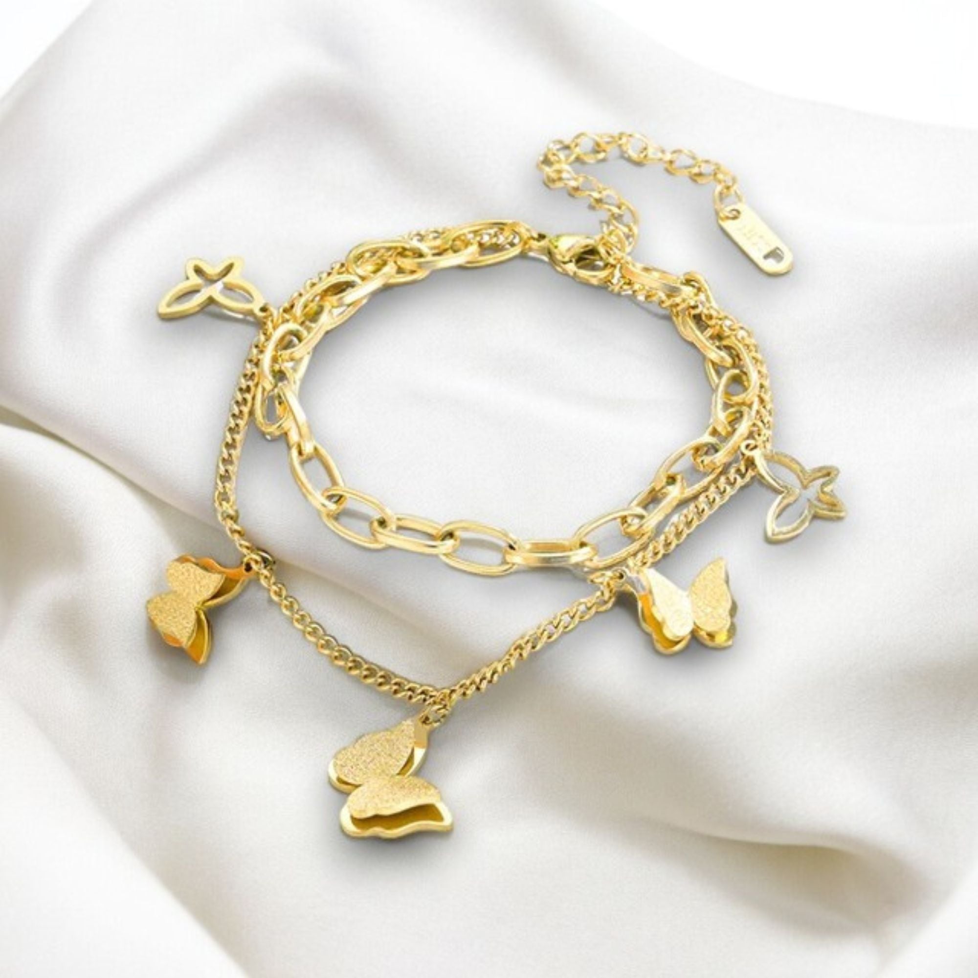 Butterfly Charm Bracelet