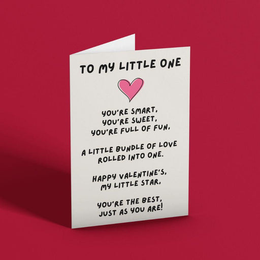 Children's Printable Valentine’s Day Poem Card | Instant Download