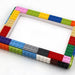 Colourful Building Block Photo Frame