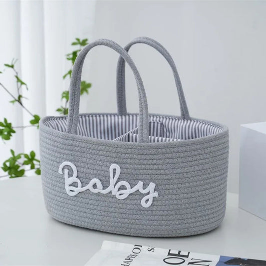 Cotton Rope Baby Storage Basket