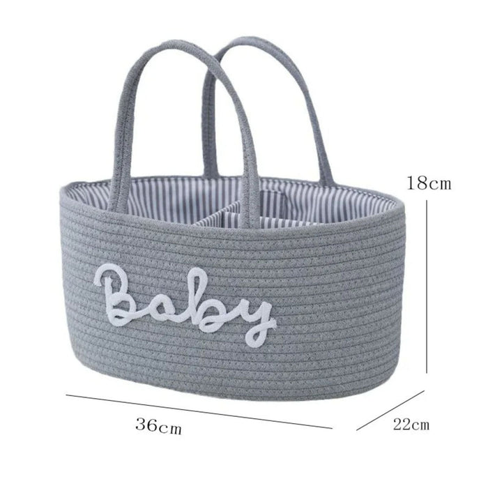 Cotton Rope Baby Storage Basket