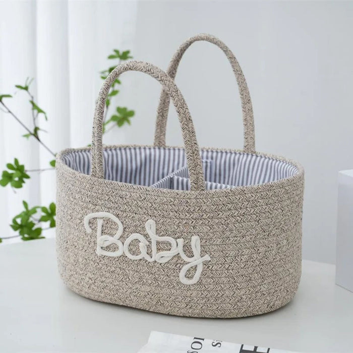 Cotton Rope Baby Storage Basket