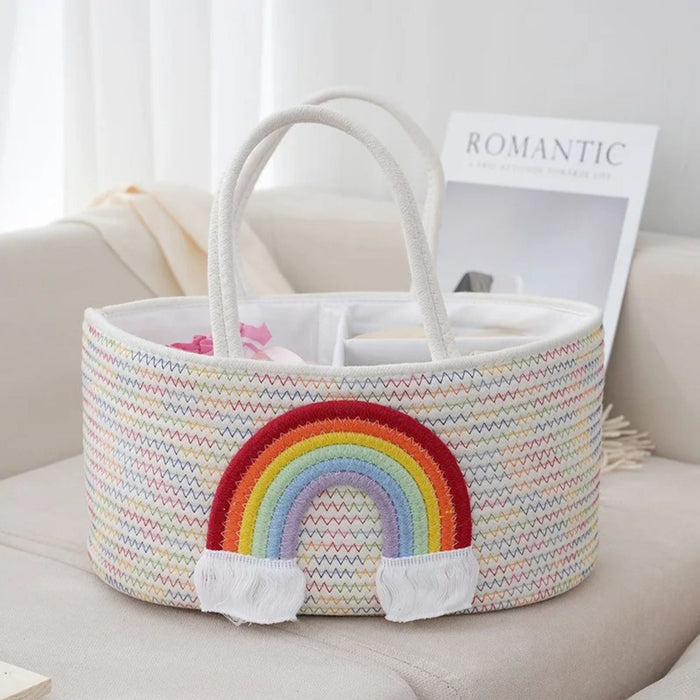 Cotton Rope Baby Storage Basket