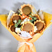 Everlasting Crochet Sunflower Bouquet