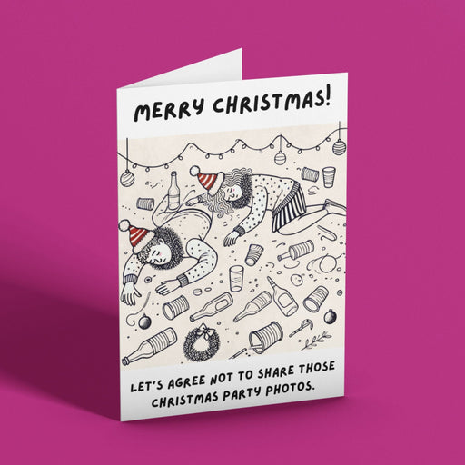 Funny Christmas Party Card | Printable Card