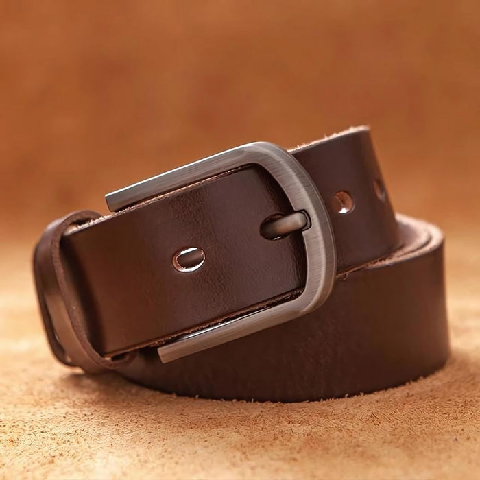 Genuine Leather Luxury Men's Belt