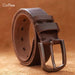 Genuine Leather Luxury Men's Belt