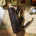 Genuine Leather Vintage Pen Case