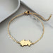 Gold Puzzle Piece Bracelet