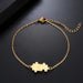 Gold Puzzle Piece Bracelet