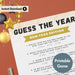 Guess The Year: New Year Edition - Printable Party Quiz