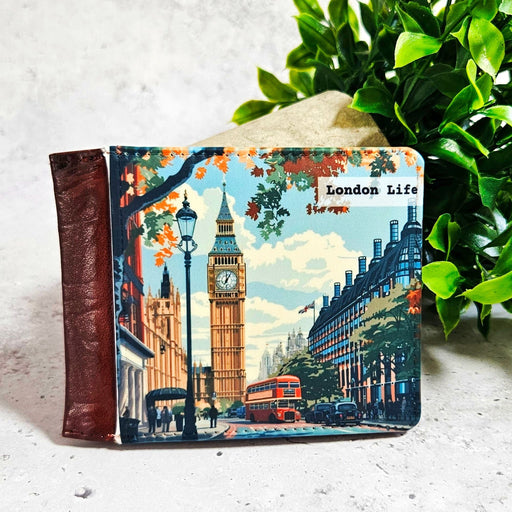 London Life Landmark Vintage Travel Wallet