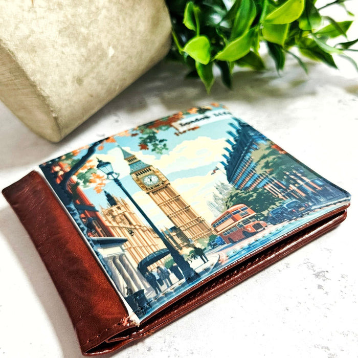 London Life Landmark Vintage Travel Wallet