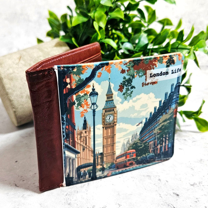 London Life Landmark Vintage Travel Wallet