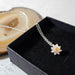 Lotus Flower Necklace - 925 Sterling Silver