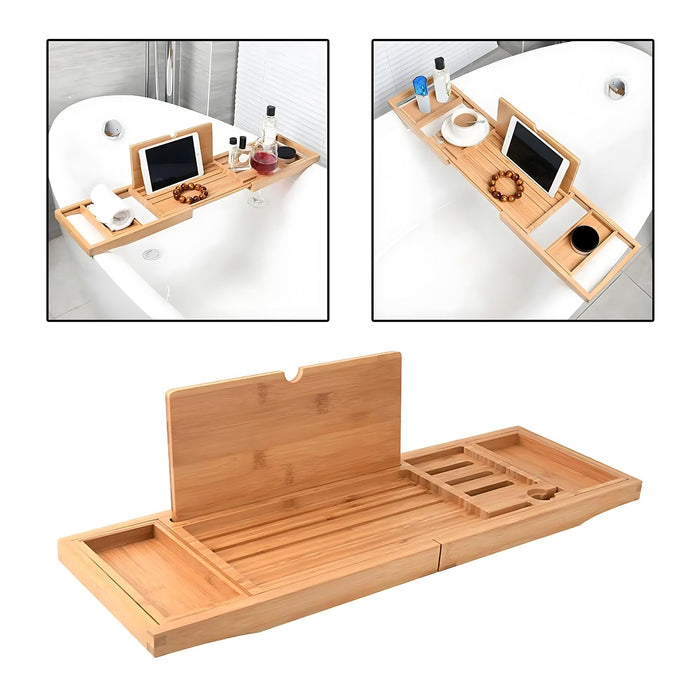 Luxury Extendable Bath Caddy Tray