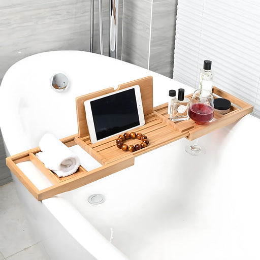 Luxury Extendable Bath Caddy Tray