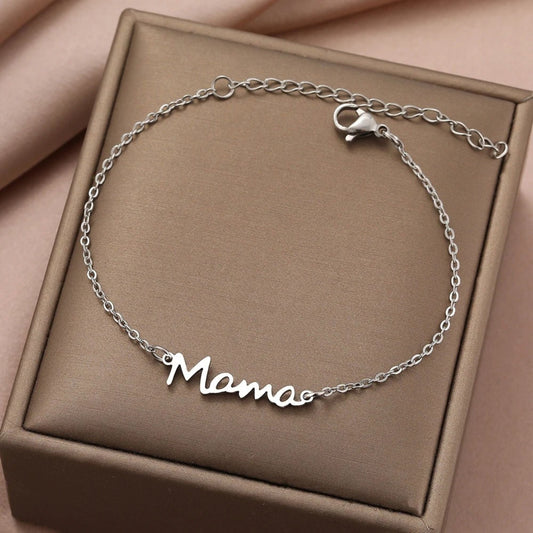 Mama Inscription Bracelet