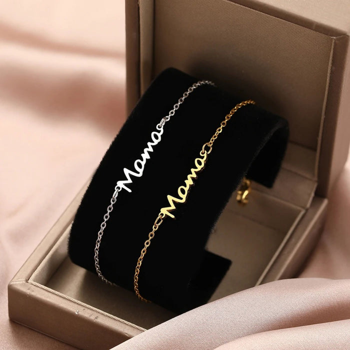 Mama Inscription Bracelet