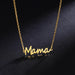 Mama Inscription Necklace