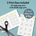 New Year Storytelling Relay Game – Instant Download Printable