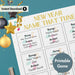 New Year’s Party Games Bundle – 15 Fun Printable Games!