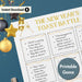 New Year's Toast Battle Game – Fun Party Printable