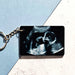 Personalised Baby Scan Photo Keyring