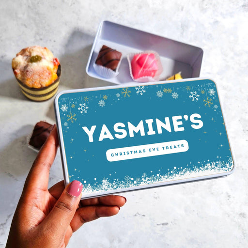 Personalised Christmas Eve Treat Tin