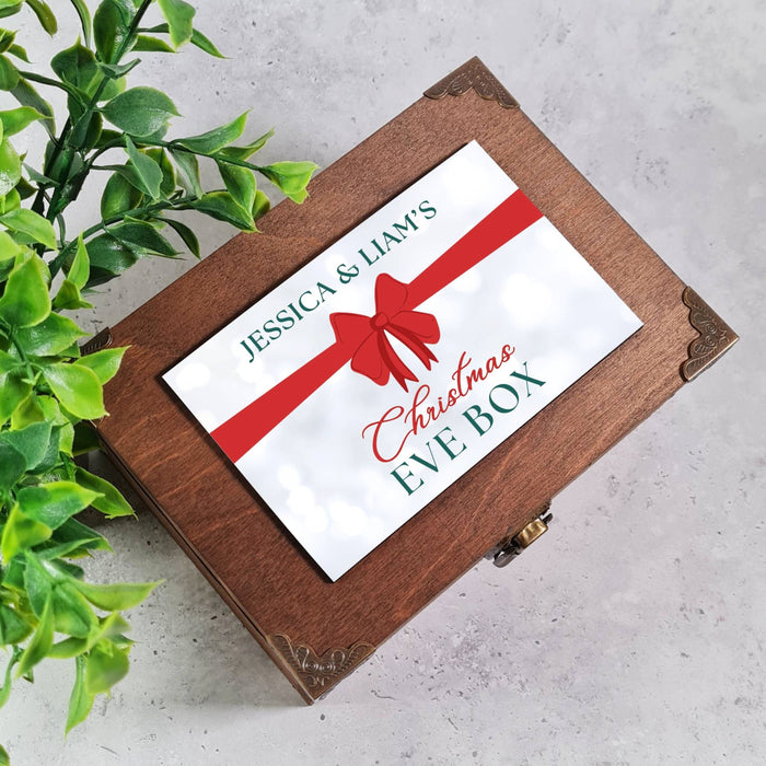 Personalised Couples Christmas Eve Box