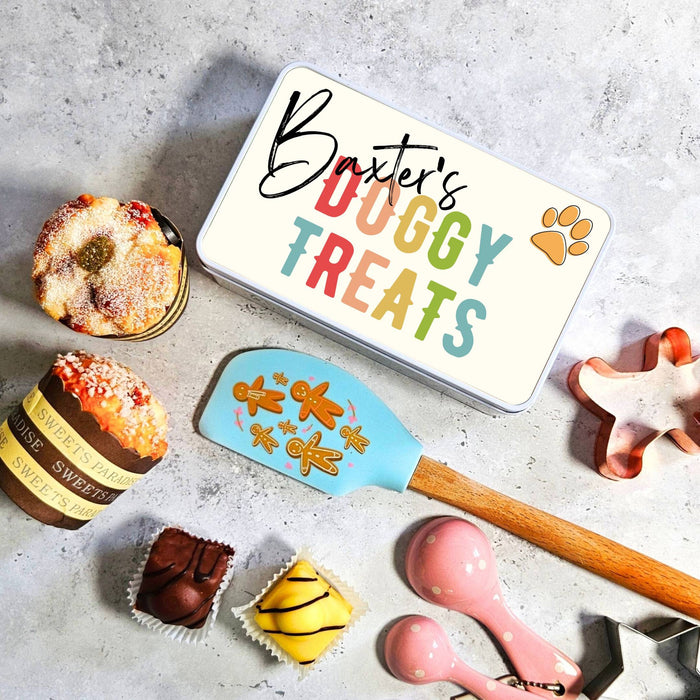 Personalised Doggy Treats Tin