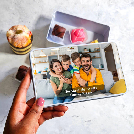 Personalised Family Photo Bakes Tin