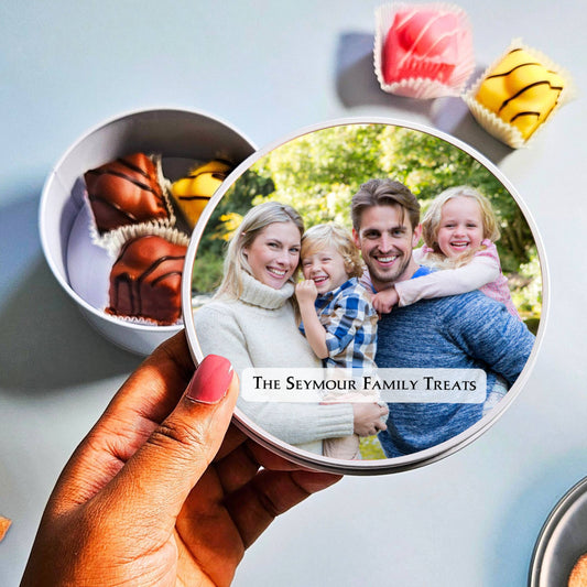 Personalised Family Photo Treat Tin