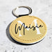 Personalised Monogram Name Keyring