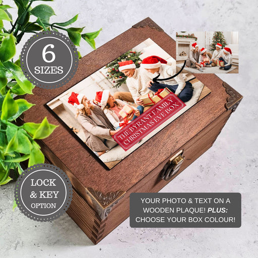 Personalised Photo Christmas Eve Box