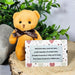 Pocket Comfort Bear and Wallet Card Poem - Bereavement and Loss Sympathy Gift