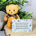 Pocket Comfort Bear and Wallet Card Poem - Get Well Soon Gift