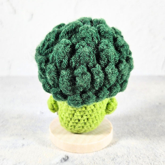 Positive Vibes Mini Crochet Broccoli