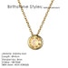 Precious Birthstone Pendant Necklace