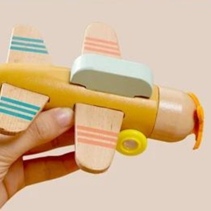 Wooden Toy Airplane