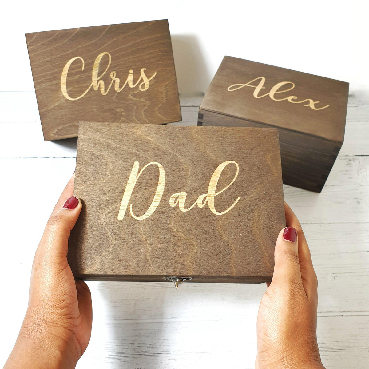 Personalised wooden sale gifts for him