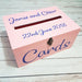 Colourful Wedding Card Box