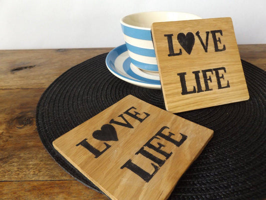 Love Life Coaster Set