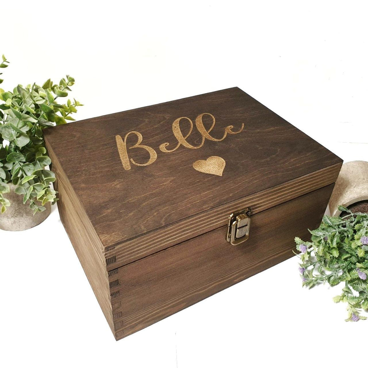 Personalized Wedding Card Box Wood Wedding Card Box with Slot Option 5th  Anniversary Gift Wedding Memory Chest Custom Keepsake Trunk