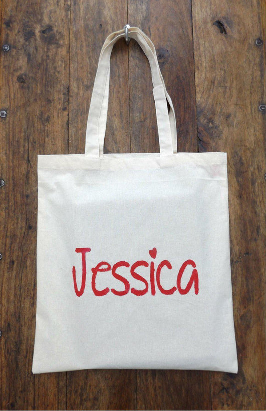 Personalised cotton Tote bag